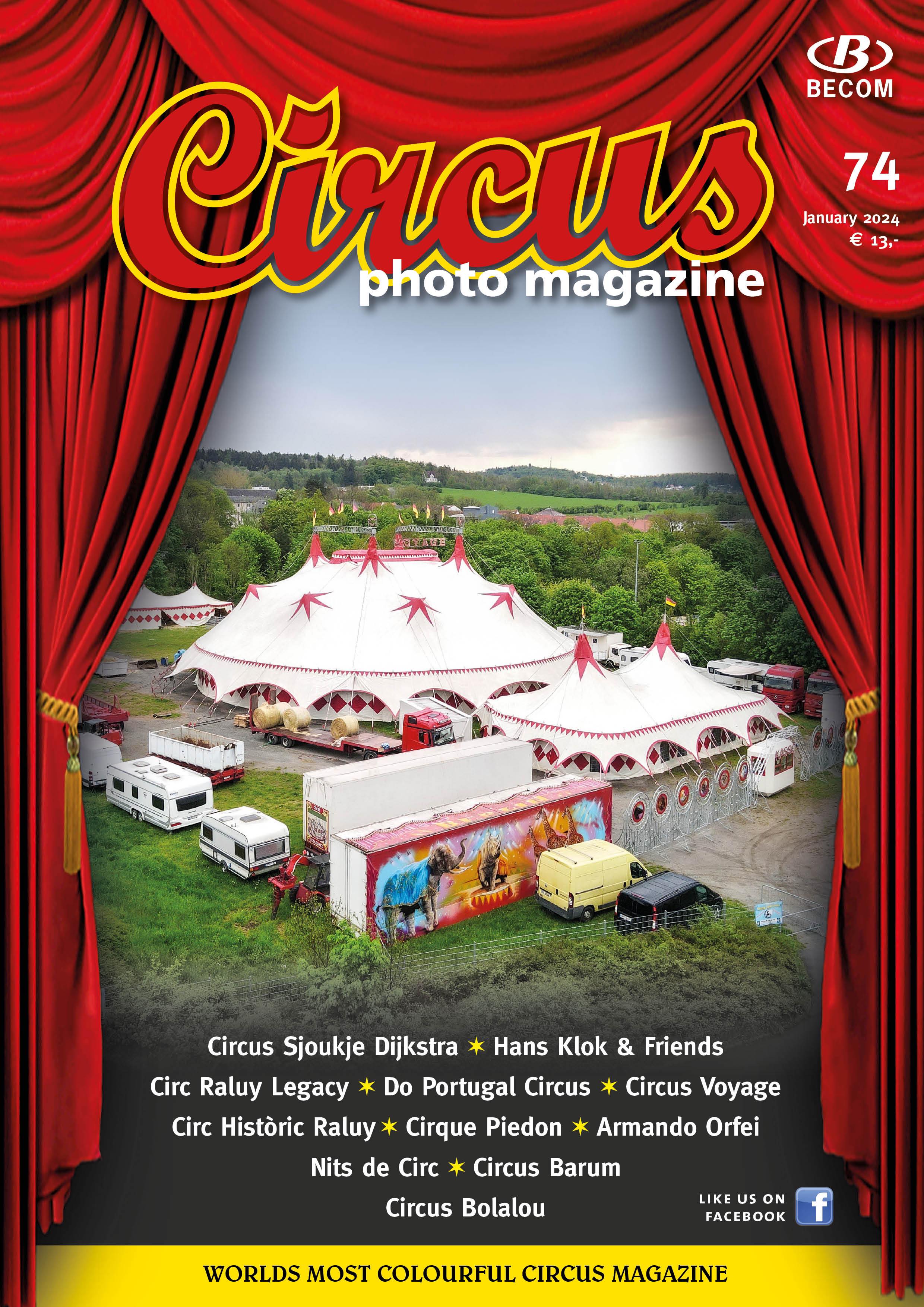 Circus Photo Magazine Nr. 74 / Januar 2024