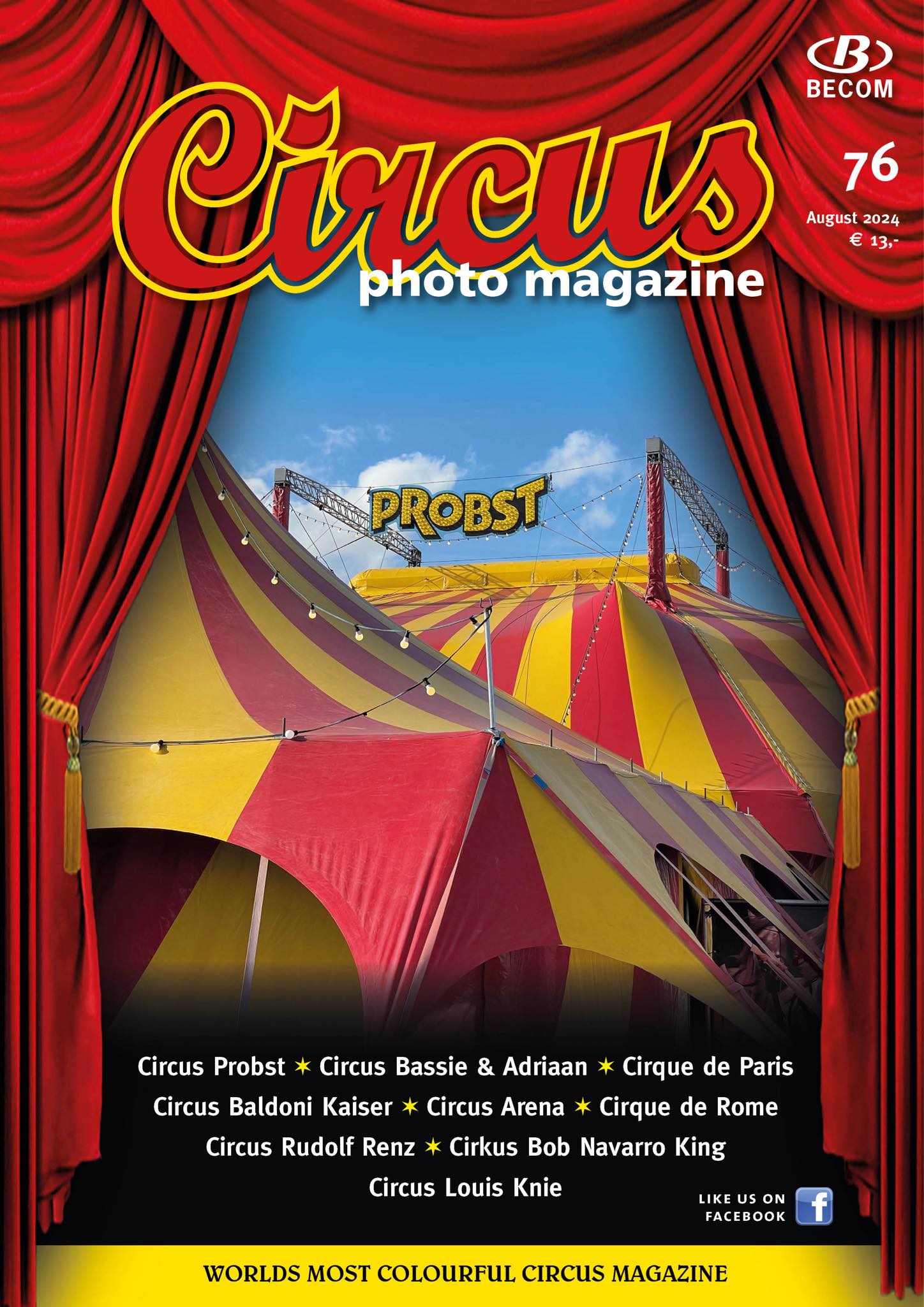 Circus Photo Magazine Nr. 76 / August 2024