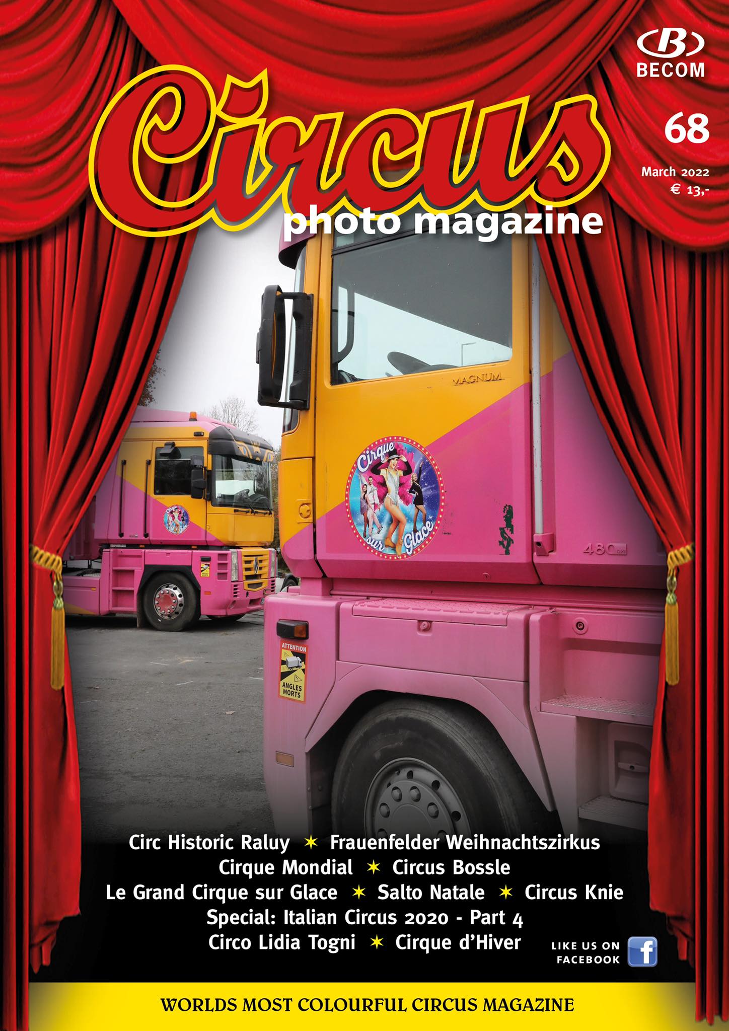 Circus Photo Magazine Nr. 68 / März 2022