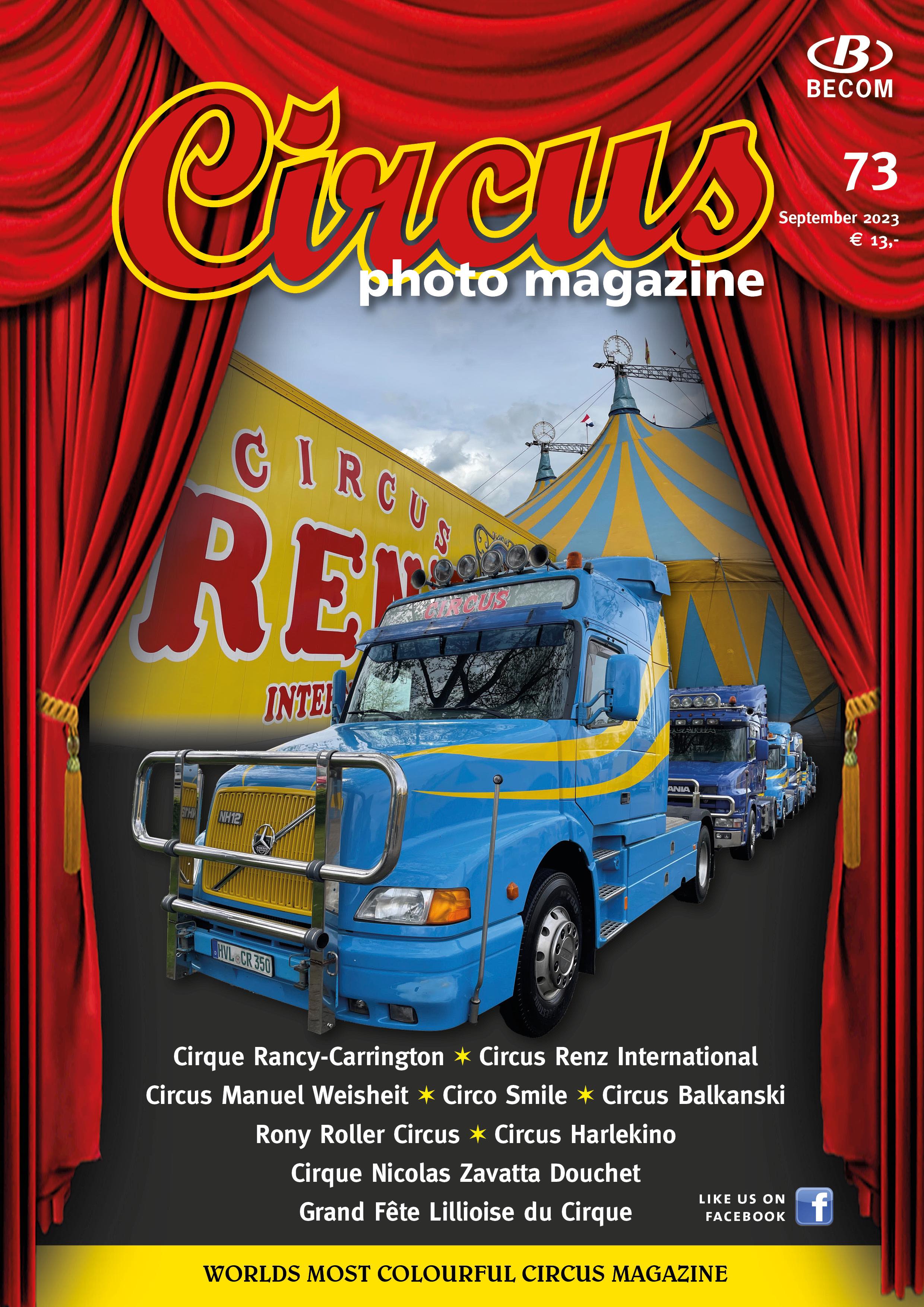 Circus Photo Magazine Nr.73 / September 2023