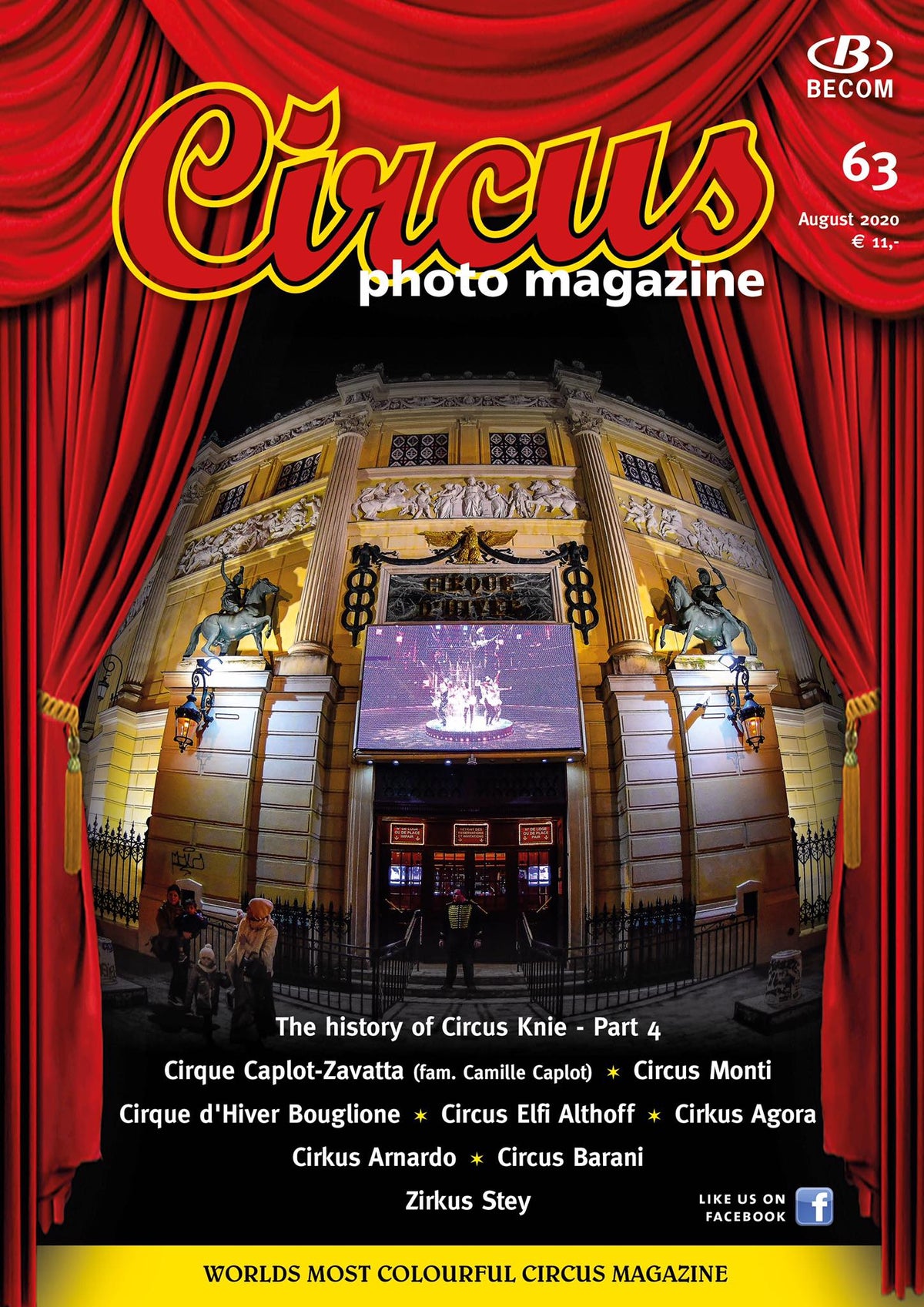 Circus Photo Magazine Nr. 63 / August 2020
