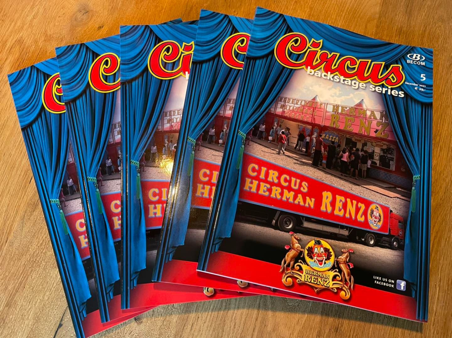 Circus Backstage Serie Nr. 5 / Dezember 2021