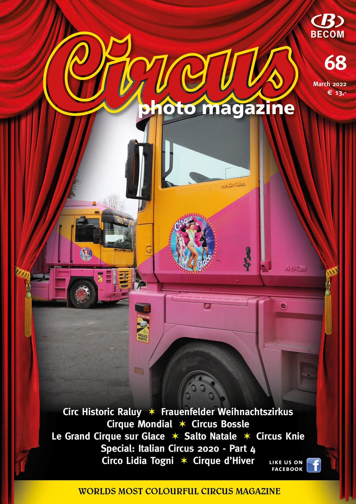 Circus Photo Magazine Nr. 68 / März 2022